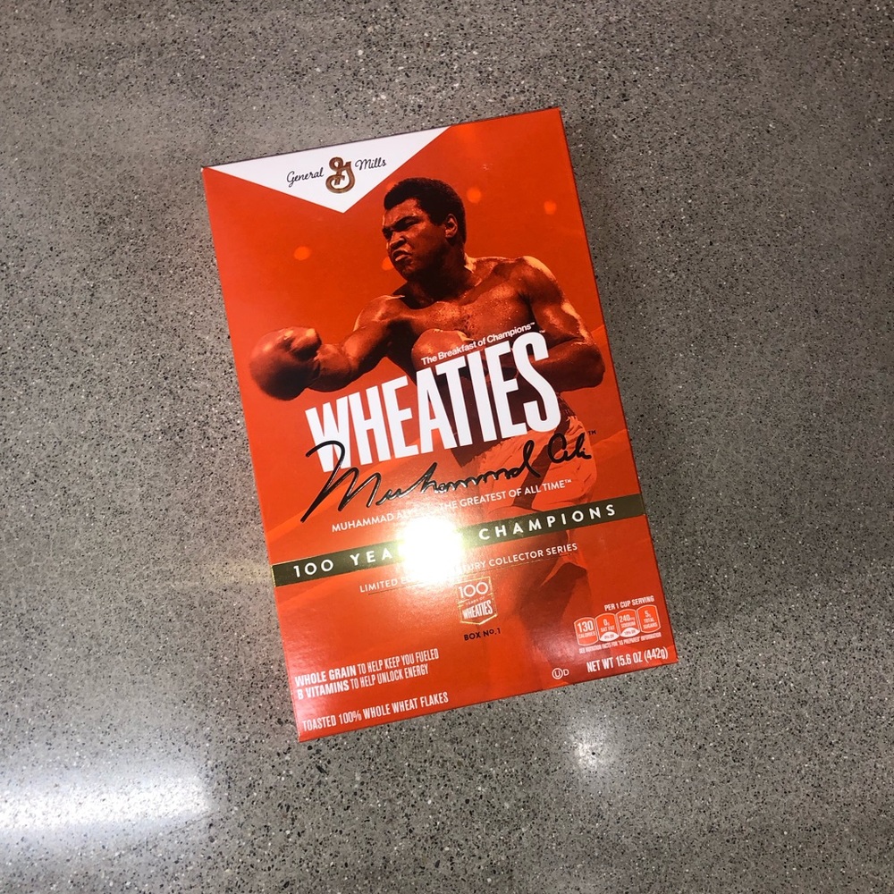 Wheaties 100 Year Anniversary 1st Box!